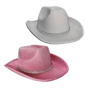 SOMBRERO VAQUERO ROSADO